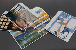 Примеры печати на конвертах